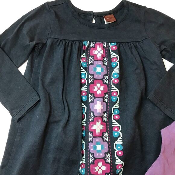 Tea Collection 100% Cotton Dress & Leggings Outfit 18-24M - Picture 6 of 6